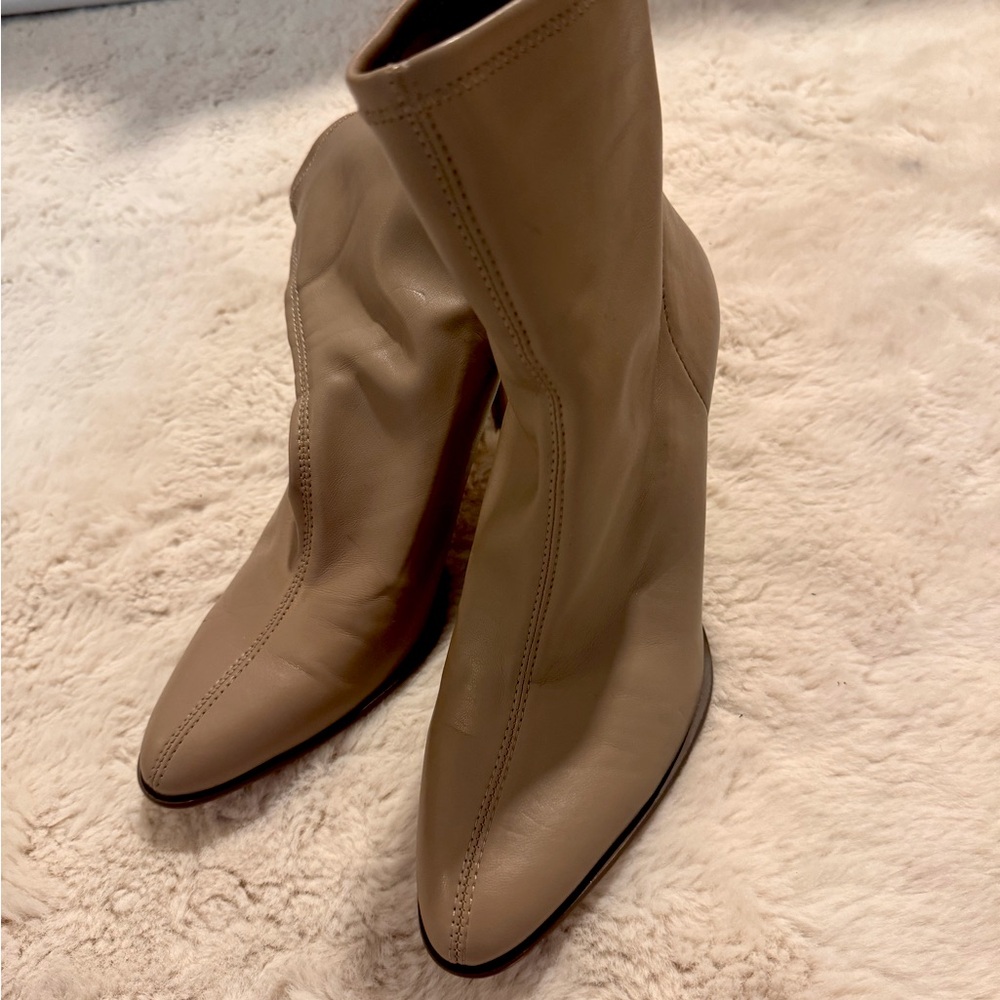 Zara stretch ankle boots size 8